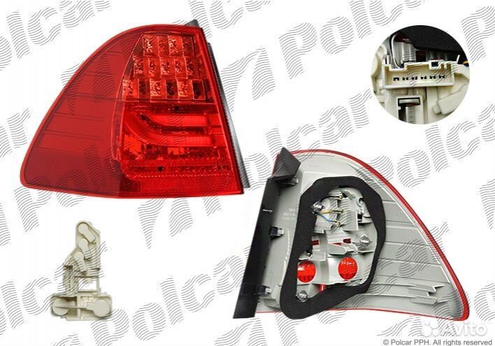 Фонарь правый задний в крыло BMW E90 рестайлинг