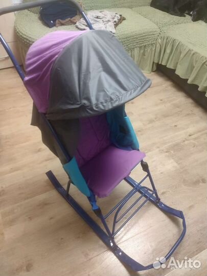 Коляска санки