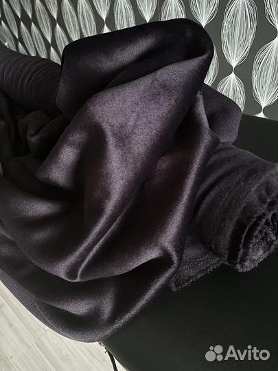 Ткань пальтовая, шерсть/шелк, 9м