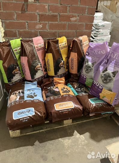 Корм для щенков крупных пород 