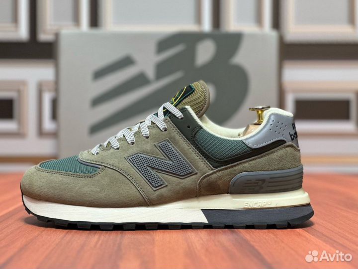 Кроссовки мужские new balance 574 Island Stone lux