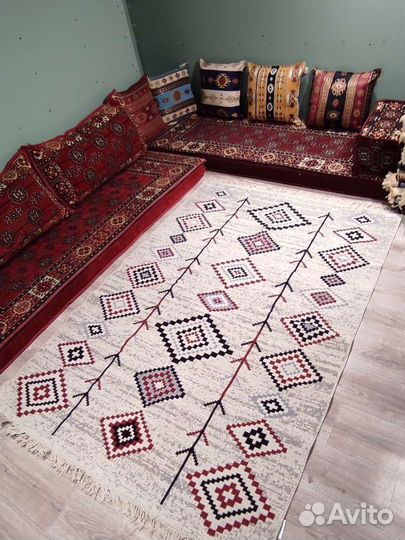 Двусторонние тканные ковры из фабрики