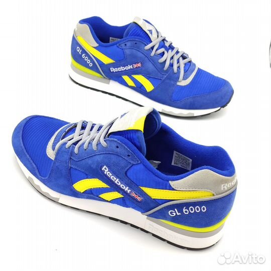 reebok gl 6000 blue yellow