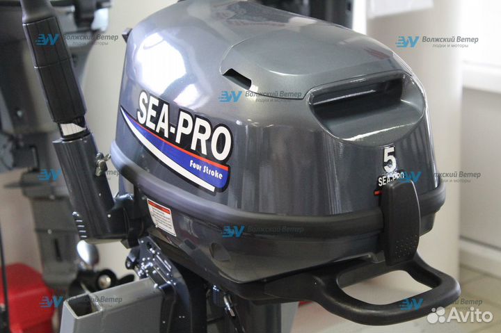 SeaPro F 5 S в наличии новый лодочный мотор