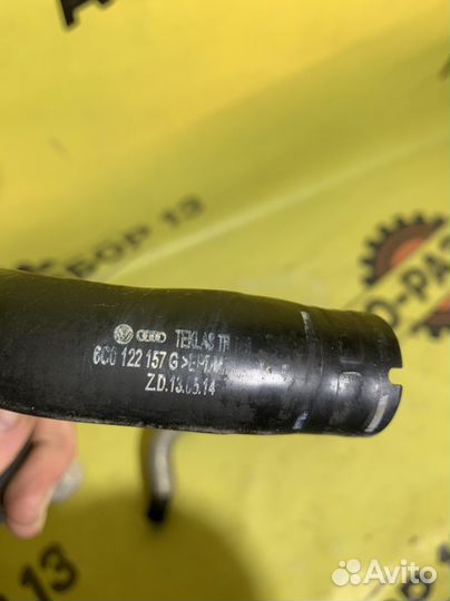 Патрубки печки VW Polo 5. Rapid. 2019 год