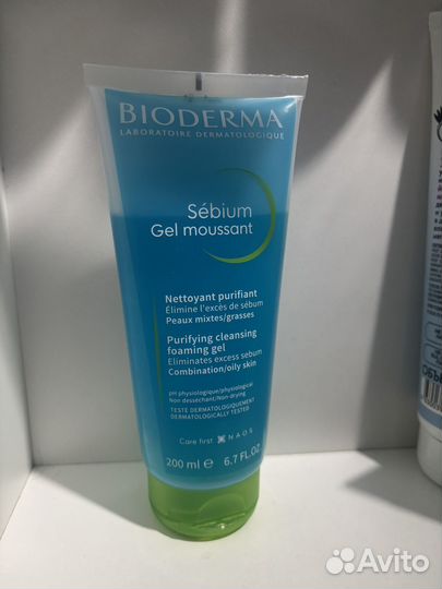 Гель для умывания bioderma sebium 200 мл
