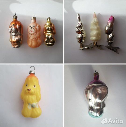 Старые елочные игрушки