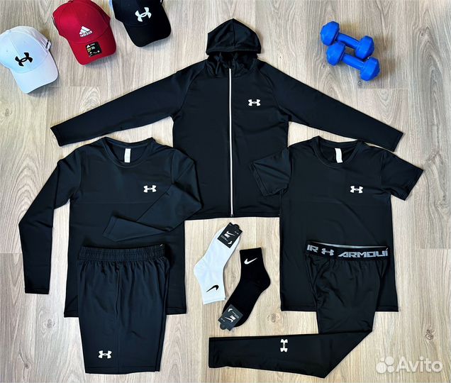 Рашгард Under Armour Black - 5/1, 2/279