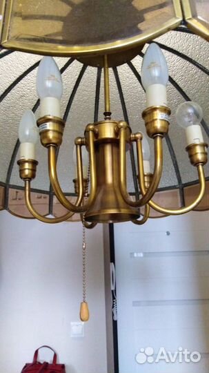 Люстра стекло