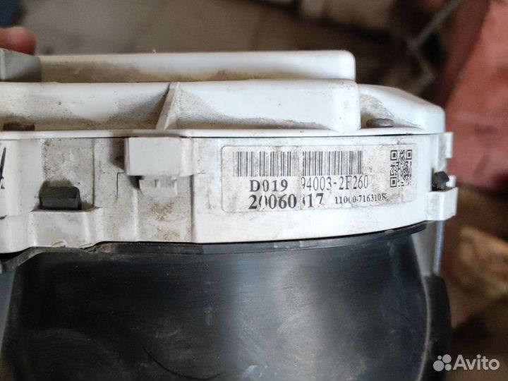 Панель приборов Kia Cerato 1 (LD) 2004-2008г