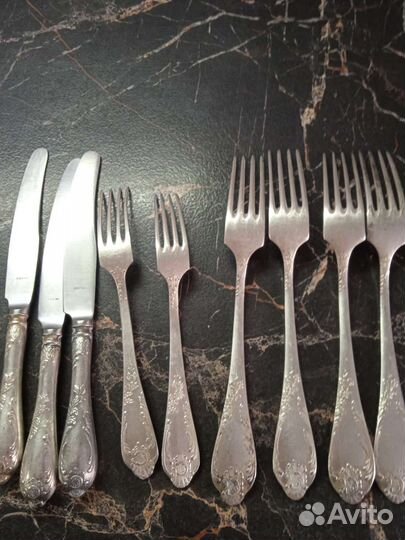 Вилка мельхиор