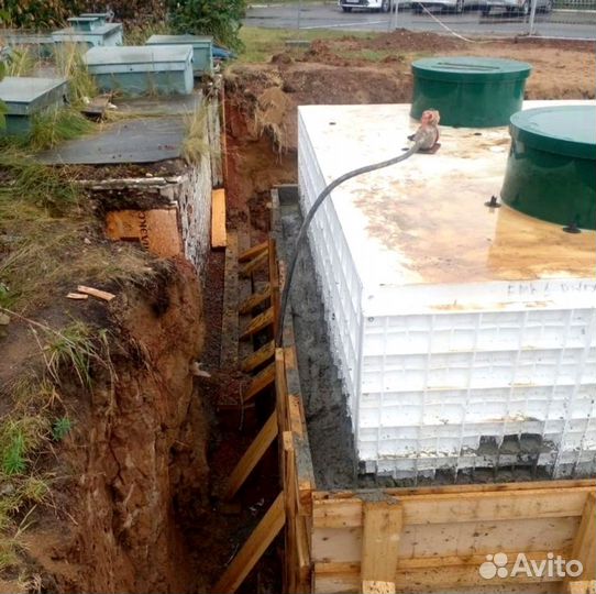 Септик для дома и дачи. Установка под ключ