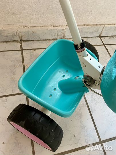 Торг Велосипед трёхколёсный с родительской ручкой