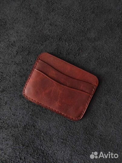 Картхолдер из натуральной кожи (Арт.2)