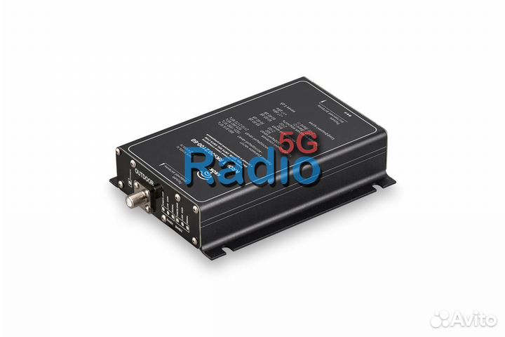 Репитер GSM900 3G 60дБ Kroks F-female