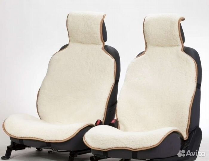 Чехлы овечьи на сиденья автомобиля