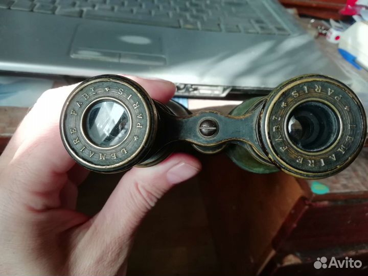 Бинокль старинный Lemaire fabt paris