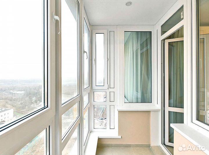 Остекление балконов