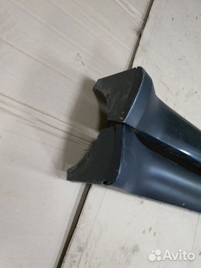 Накладки порогов Techart Porsche Cayenne 957