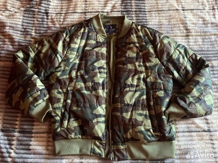 Бомбер U.S polo оригинал