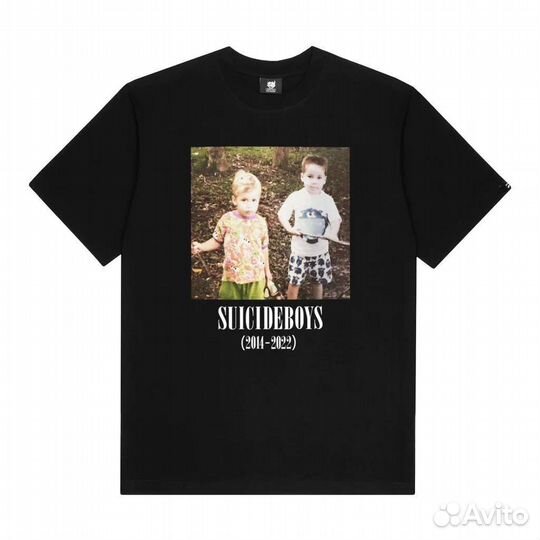 G59 suicideboys nevermind TEE (vintage black)