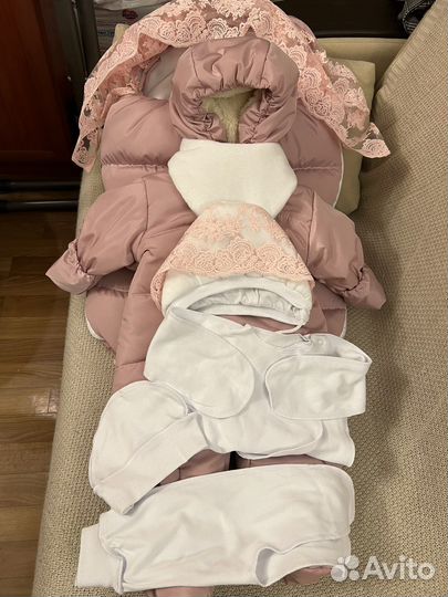 Комплект на выписку для новорожденного