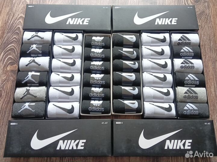 Носки Nike Lacoste Adidas Fila