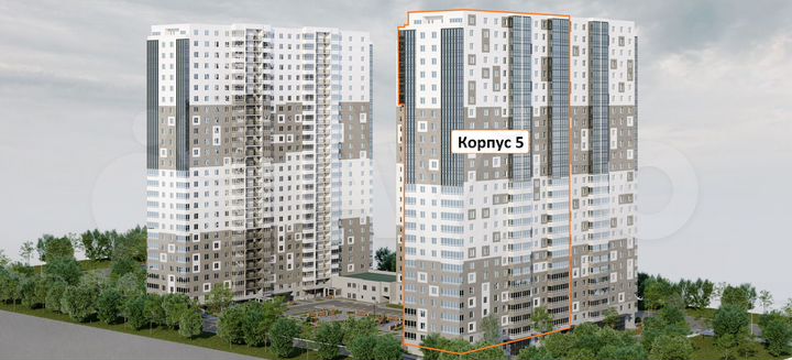 1-к. квартира, 44,7 м², 8/27 эт.