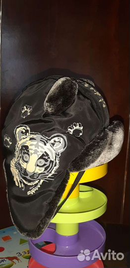 Детская зимняя шапка (на возраст 1-2года)