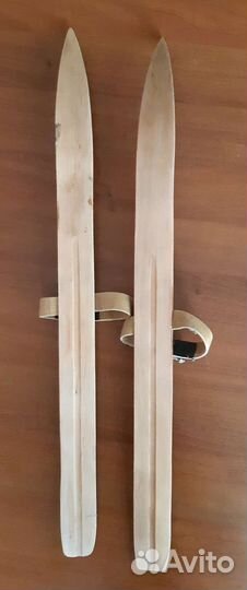 Лыжи детские, деревянные СССР