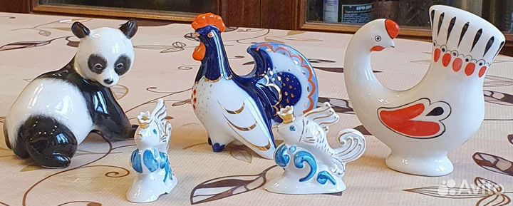 Фарфоровые статуэтки времен СССР