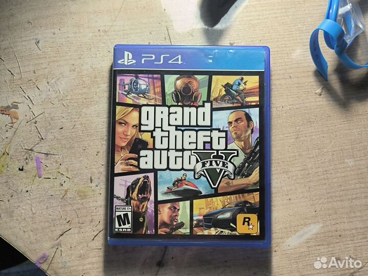 Диски на ps4 гта 5