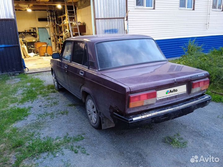 ВАЗ 2107 1.6 МТ, 2007, 22 789 км