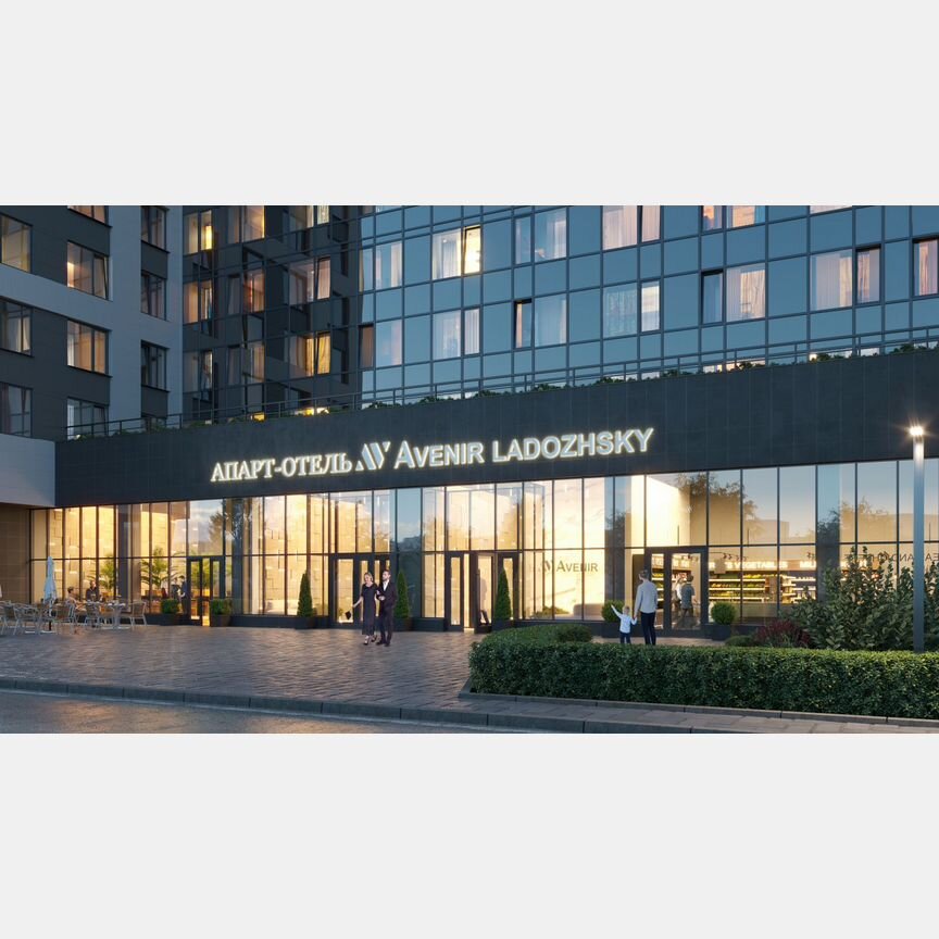 Апартаменты-студия, 50,9 м², 8/14 эт.