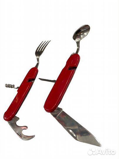 Мультитул походный 6 в 1 ложка - вилка оптом