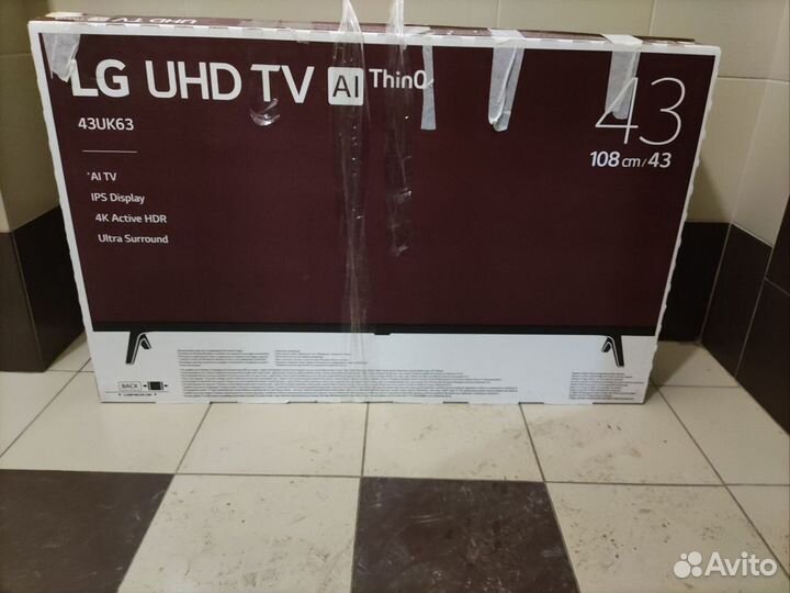 Телевизор LG 43UK63