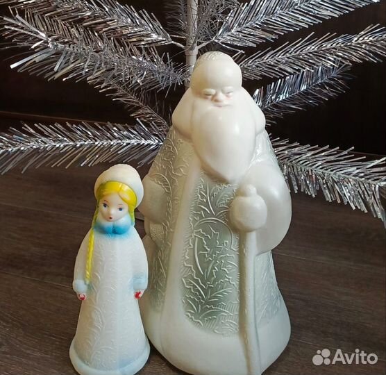 Ёлка+Дед Мороз+Снегурочка СССР