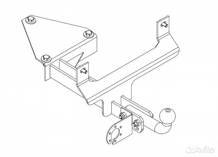 Фаркоп для Лада Калина, Хэтчбек, Автос