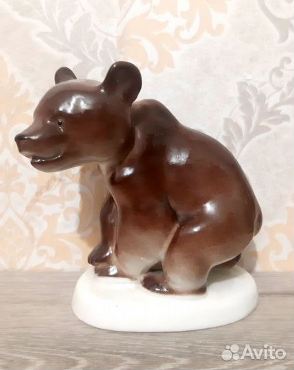 Фарфоровые статуэтки Лфз Медведи