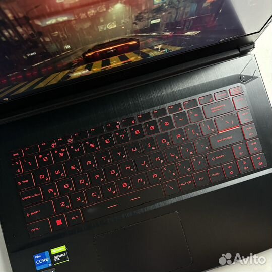 Игровой ноутбук MSI i5-11Gen/GTX1650/IPS