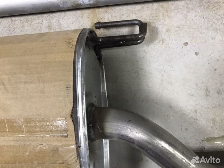 Глушитель (задняя часть) для Hover H3 H5 (завод)