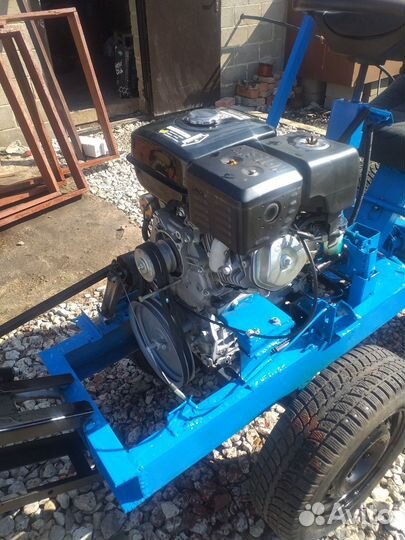 Самодельный трактор переломка