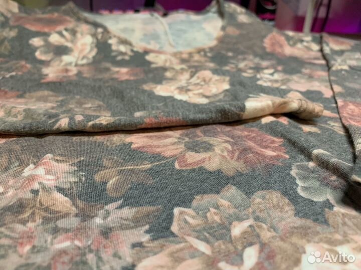 Лонгслив оверсайз mango basics