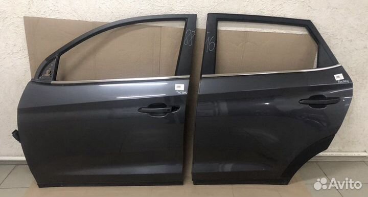 Левые двери Хендай Туксан 3