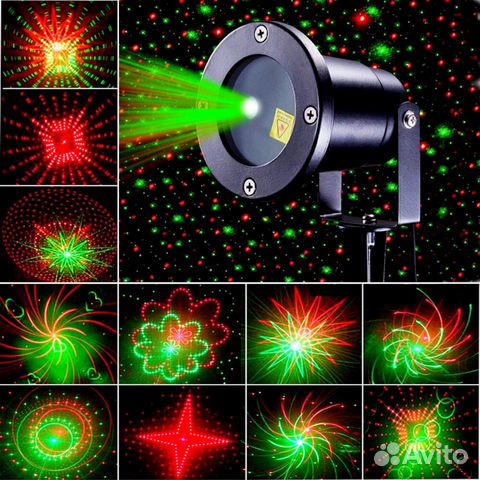 Лазерный проектор unihit Star Shower Laser Light объявление продам
