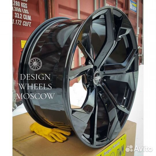 Кованые диски R22 на Audi Q7 Q8