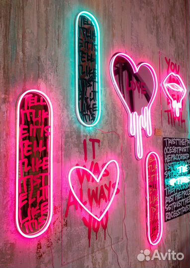 Готовый бизнес с доходом 112т/р Неоновые вывески