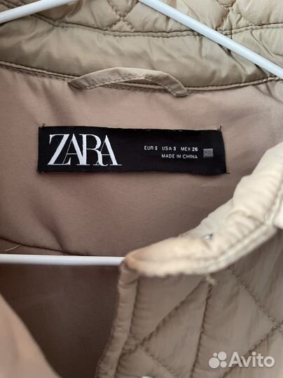 Куртка рубашка женская Zara (S/M)