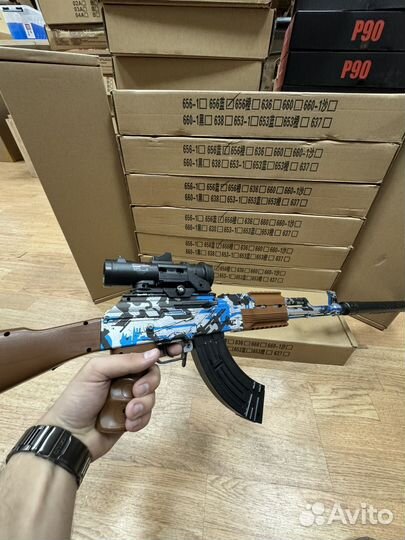 Мощный автомат на орбизах ak47