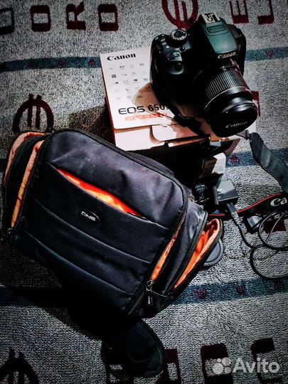 Зеркальный фотоаппарат canon 650d